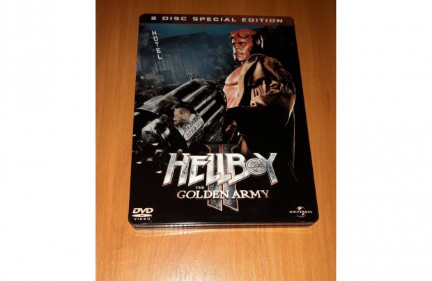 Hellboy 2. fmdobozos dupla DVD, magyar szinkronnal