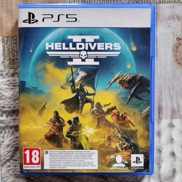 Helldrivers II ps5 jtk elad-csere