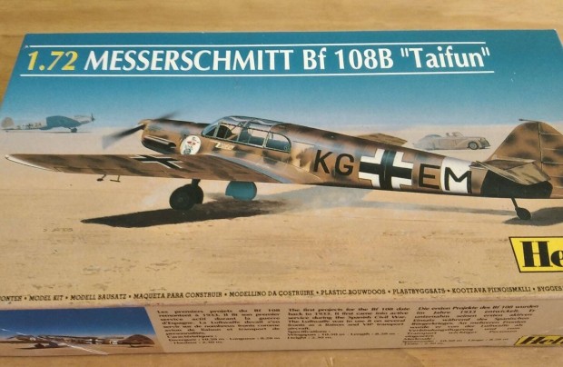 Heller Bf 108B "Taifun" (Deutsches Afrikakorps) 1/72 makett