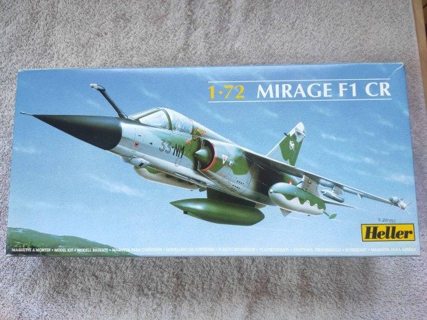 Heller Mirage F1 CR makett, 1:72, flbehagyott