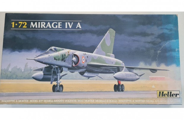 Heller Mirage IV 1/72 makett