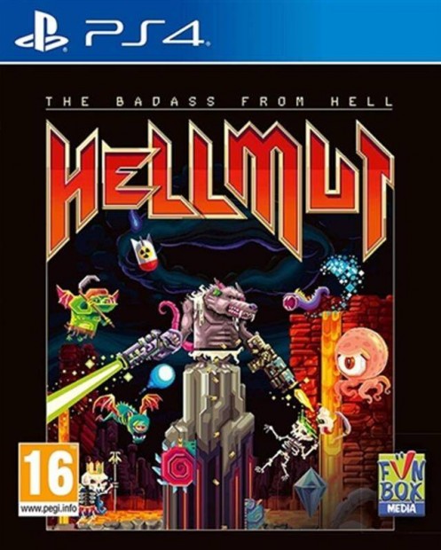 Hellmut The Badass from Hell Playstation 4 jtk