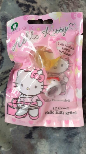 Hello Kitty Bizsu gyr 2db-os . Bontatlan