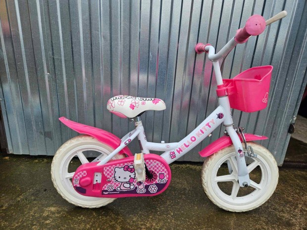 Hello Kitty Gyerek Bicikli 12-Es Méret!!!
