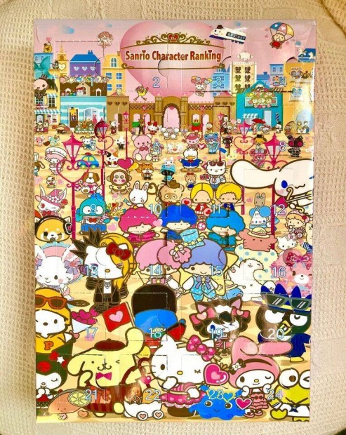 Hello Kitty s bartai, Sanrio figurk, adventi naptr