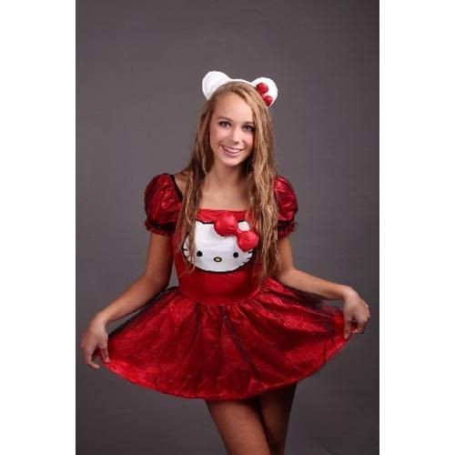 Hello Kitty gyerek jelmez (140-es mret, M) - 881658