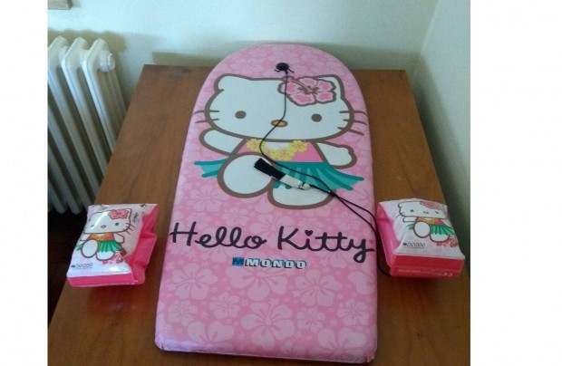 Hello Kitty karúszó, sérült úszódeszka, eladó