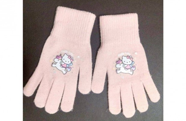 Hello Kitty kislny gyerek keszty 8-10 vesnek