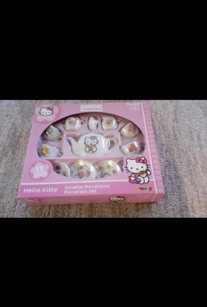 Hello Kitty porceln jtk teskszlet