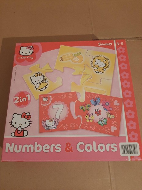 Hello Kitty puzzle, kirak jtk 3-5 vesnek