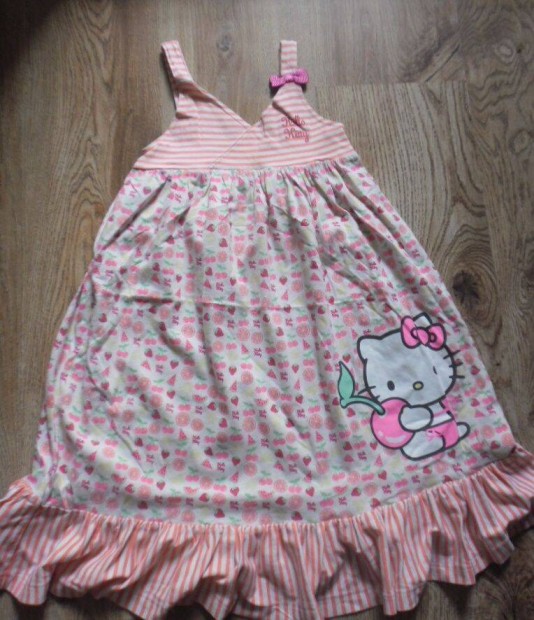 Hello Kitty vllpntos ruha 4-6 ves kislnyra. Hossza:70cm. mellbs