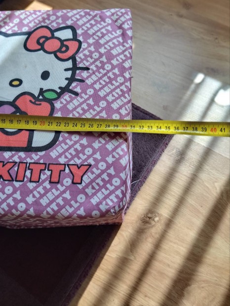 Helló Kittys játéktároló doboz
