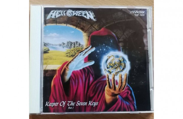 Helloween cd, keeper of seven keys 1 cd, japán cd