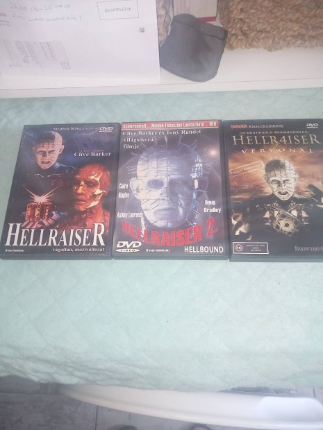 Hellraiser DVD Film 1-2-4
