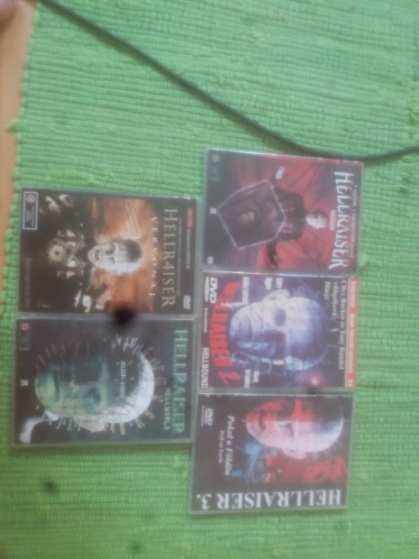 Hellraiser DVD sorozat 5rsz karcmentes eredeti elad