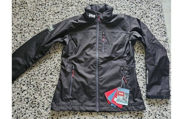 Helly Hansen Crew Jacket XL-es fekete ni atmeneti kabt. Teljesen j,