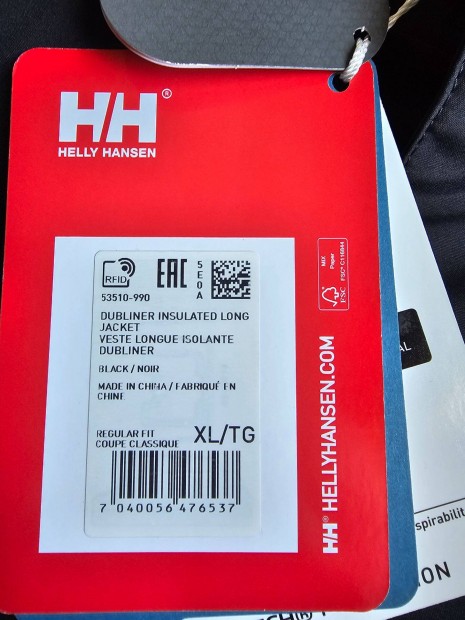 Helly Hansen Dubliner Insulated Jacket frfi eskabt j XL-es mret 