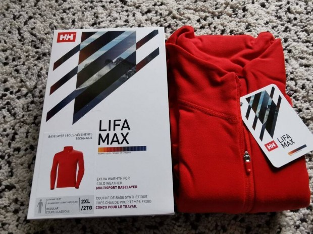 Helly Hansen Lifa Max frfi XXL-es piros alltz fels. j