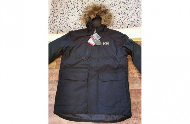 Helly Hansen Svalbard Parka frfi XXL-es fekete kabt. Teljesen j,