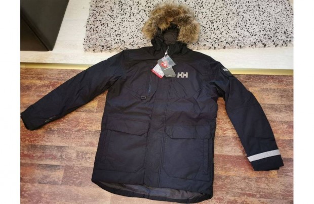 Helly Hansen Svalbard Parka frfi XXL-es fekete kabt. Teljesen j, er