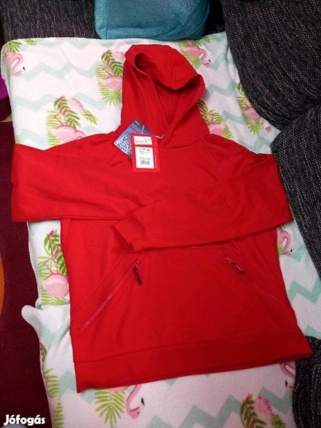 Helly Hansen piros pulover, xl-mb 62cm, Uj