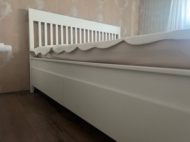Hemnes 160*200 cm ágynemű tartós IKEA ágy