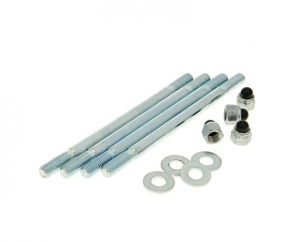 Henger csavar szett, csomagban anya M7 / 115mm - 4 darab mindegyikből