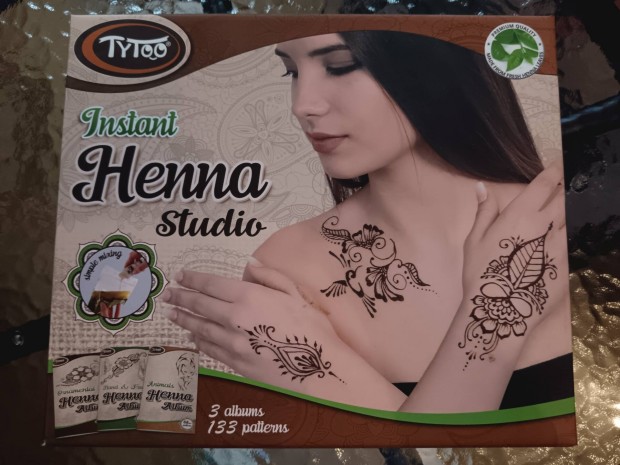 Henna Studio tetovls kszlet j 