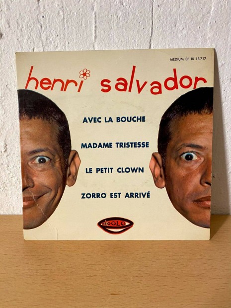 Henri Salvador - bakelit hanglemez