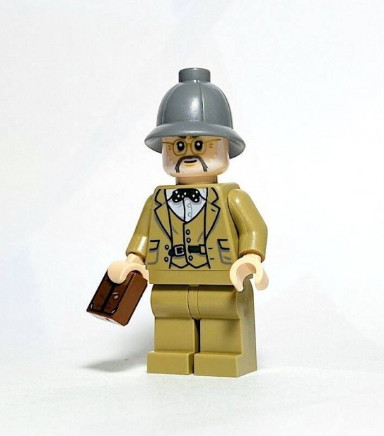 Henry Jones professzor Eredeti LEGO minifigura - Indiana Jones - j