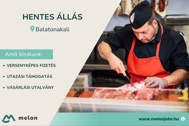 Hentes álláslehetőség