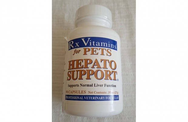 Hepato Support Májvédő Kapszula Kutyának Eladó!