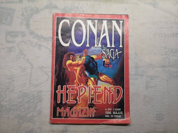 Hepiend magazin - Conan saga (1990. mjus)