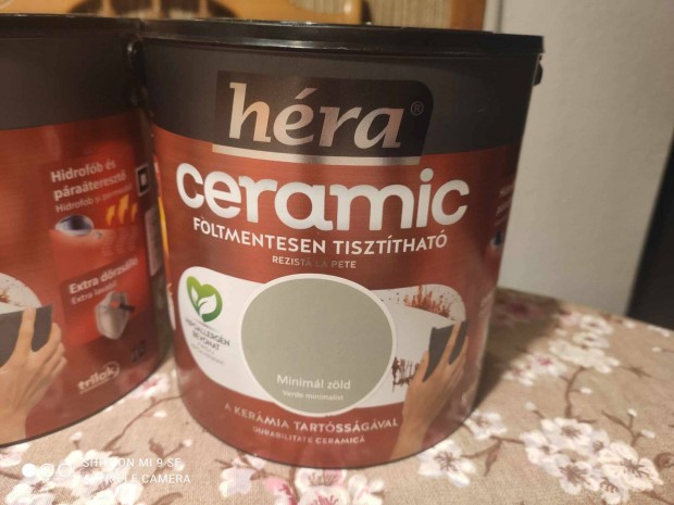 Hra Ceramic Falfestk 2 doboz 5 liter 70 m2-re elg "minimlzld"