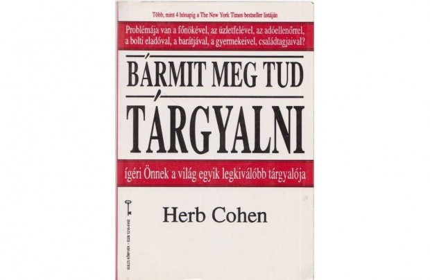 Herb Cohen: Brmit meg tud trgyalni