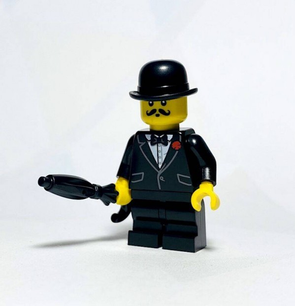 Hercule Poirot Eredeti LEGO egyedi minifigura - j