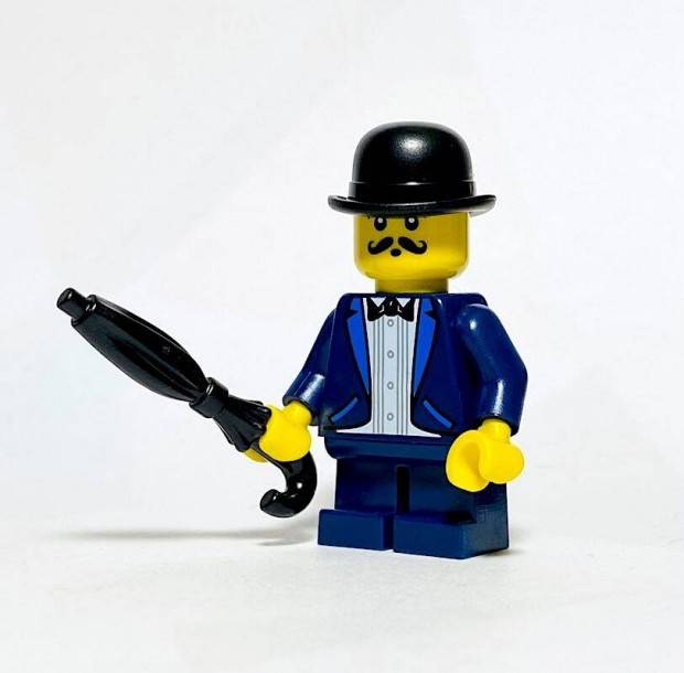 Hercule Poirot - Sttkk ltnyben Eredeti LEGO egyedi minifigura j