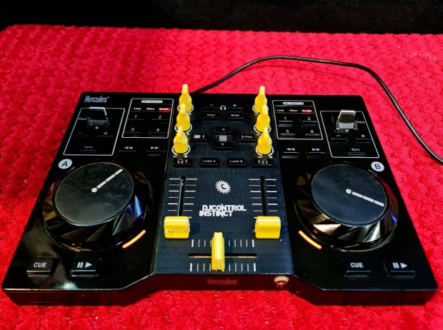 Hercules DJ Control Instinct,szp llapotban,1hnap garancia DJ kont