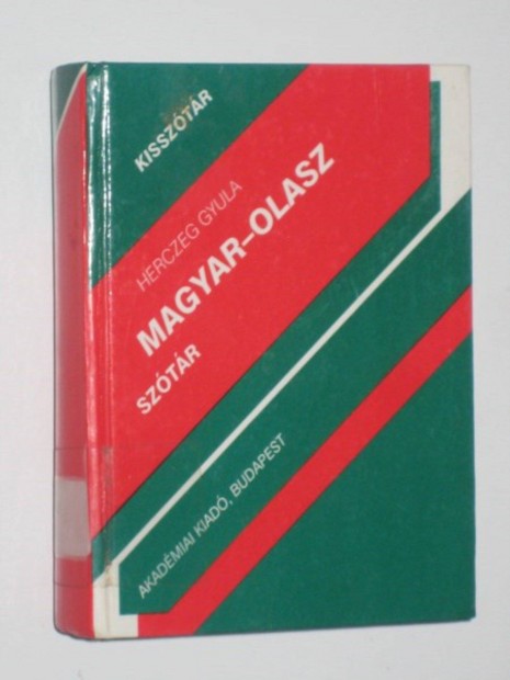 Herczeg Gyula Magyar-olasz szótár