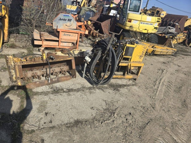 Herder Grenadier MBK120S traktorra szerelhet� r�zs� kasza