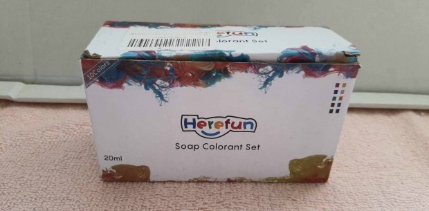 Herefun Soap Colorant set - szappan sznez kszlet