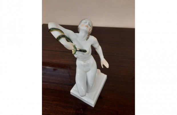 Herendi Kleoptra a kgyval porceln figura elad!