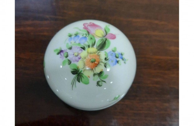 Herendi Tulipn mints 3 lbon ll porceln bonbonier elad!