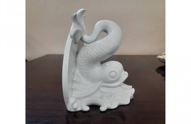 Herendi hal, delfin figurs porceln knyvtmasz elad!