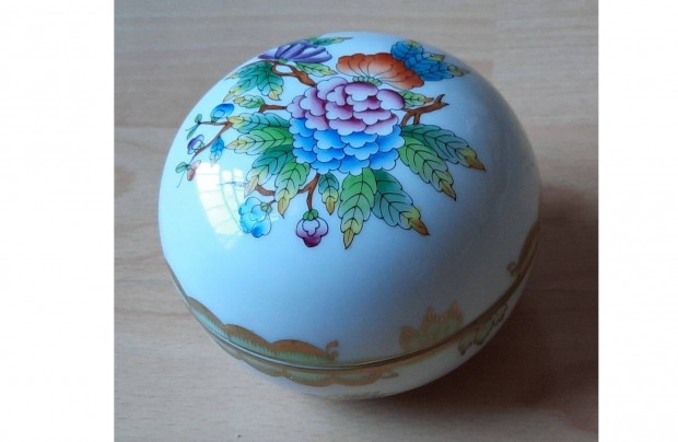 Herendi porceln Viktria mints bonbonier