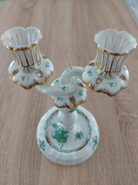 Herendi porceln gyertyatart