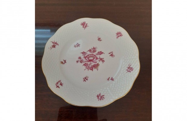 Herendi pur-pur Nanking Bouquet mints porceln stemnyes tnyr