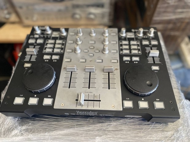 Herkules DJ Kontroller Jó korrekt állapotban gyári usb CD