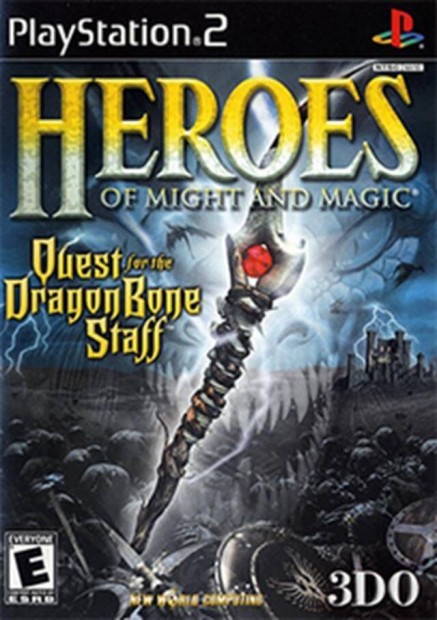Heroes of Might & Magic Dragonbone Staff Playstation 2 jtk