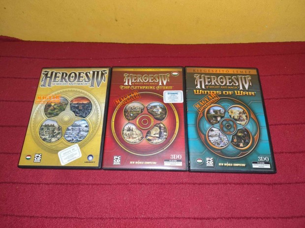 Heroes of might and magic IV + 2 kieg Pc cd